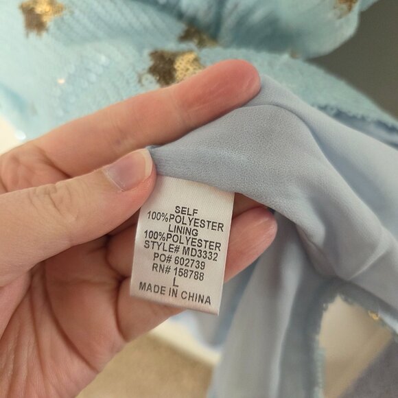 DRESSED IN LALA Shine So Bright Sequined Mini Dress - Picture 5 of 5